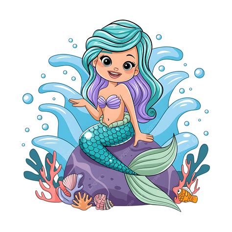 Desenho Animado Da Sereia - 7