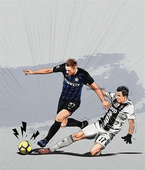 Pin Di Alexis Su Juventus Illustration Giocatori Di Calcio Calcio