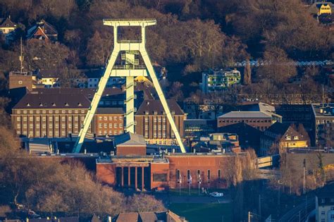 Bochum Aus Der Vogelperspektive Museum Deutsches Bergbau Museum In