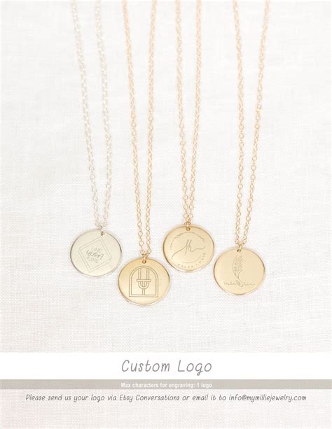 Corporate Gifts • Logo Necklace • Custom Logo • Company Logo Gifts ...