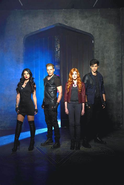 Isabelle Lightwood Jace Wayland Clary Fray And Alec Lightwood Promo