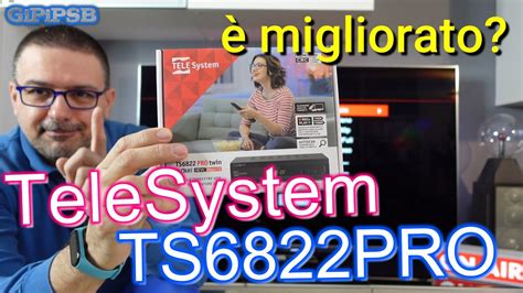 INSTALLARE E CONFIGURARE IL DECODER TELESYSTEM TS6822 TWIN 49 OFF