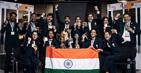 Indian Men And Women Win Maiden Chess Olympiad Gold Medals