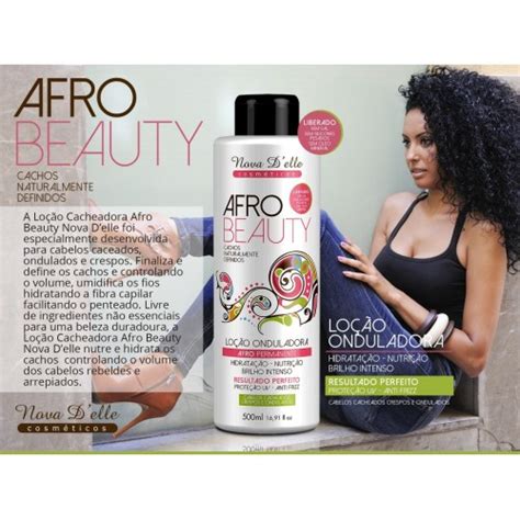 Ativador De Cachos Afro Beauty Nova Delle De Ml