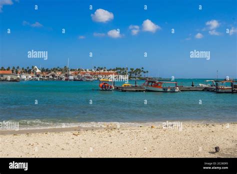 Caribbean Sea, Aruba - City of Oranjestad Stock Photo - Alamy