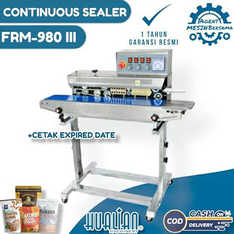 Jual Mesin Continuous Band Sealer Frm I Mesin Segel Plastik Kemasan