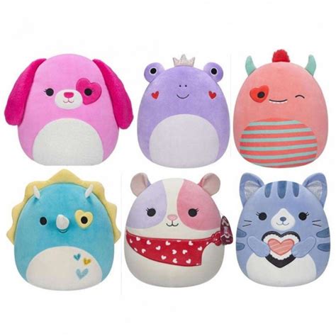 Mirax Hobbies IMEX SQVA00911 SQUISHMALLOWS PELUCHE VALENTIN 19CM B