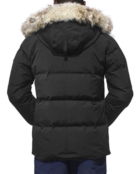 Canada Goose Goose Men S Wyndham Fusion Fit Down Parka With Fur Trim