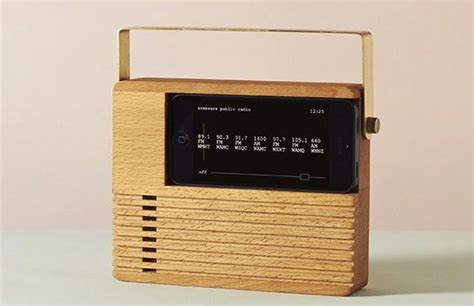 Radiodockmain3 Radio Dock Turns Your Iphone Into An Old School Radio