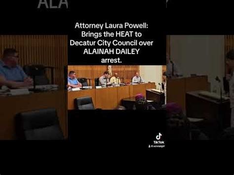 ALAINAH DAILEY ARREST IN DECATUR ALABAMA GETS ATTENTION IN WASHINGTON