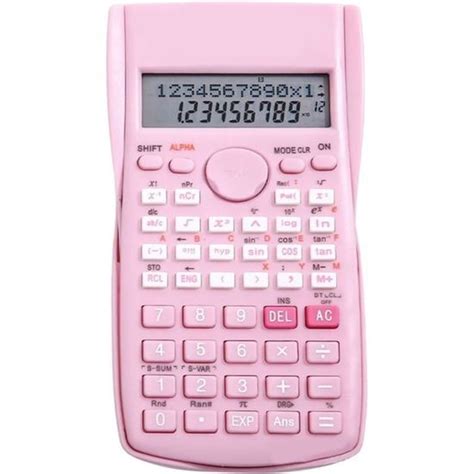 Calculatrices Scientifiques Calculatrice Rose Multifonctionnelle