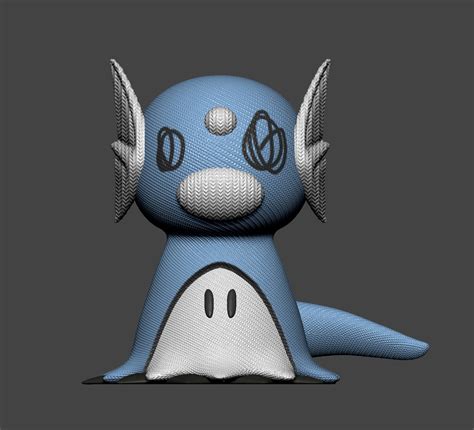 STL File Mimikyu Dratini Dragonair And Dragonite 3D Printable Design