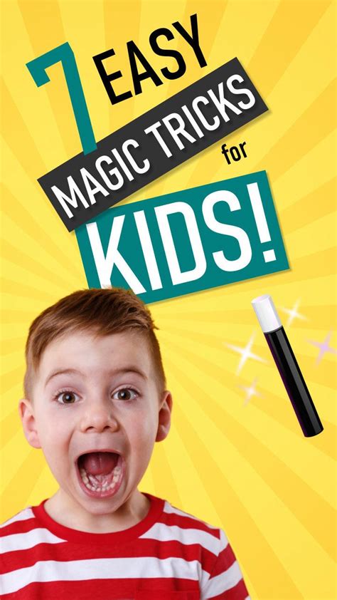 7 easy magic tricks for kids – Artofit