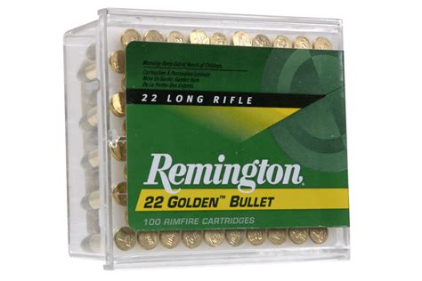 Remington 1500 22lr 40 Gr Round Nose Golden Bullet 100box Sportsmans Outdoor Superstore