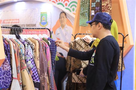 Pemkot Produk Umkm Kota Tangerang Laris Manis Di Indonesia City Expo