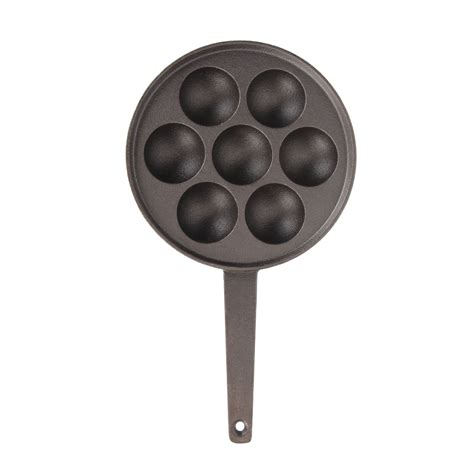 7 Holes Nonstick Takoyaki Grill Pan Deepened Enlarged Cast Iron