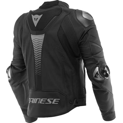 Dainese Super Speed 4 Perforated Leather Jacket Black Matt Charcoal Free Uk Delivery