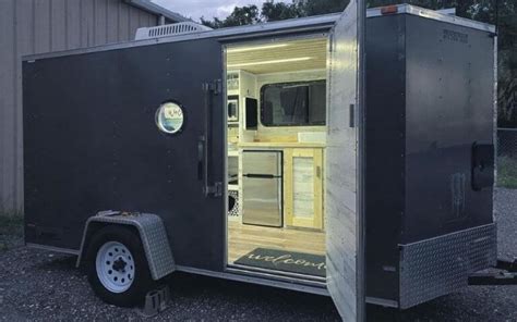 Camp In Style The Benefits Of Cargo Trailers With Living Quarters