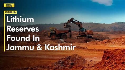 In First Million Tonnes Of Lithium Deposits Found In Jammu And