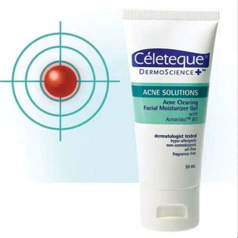 Jual Celeteque Acne Clearing Facial Moisturizer Gel Ml Shopee