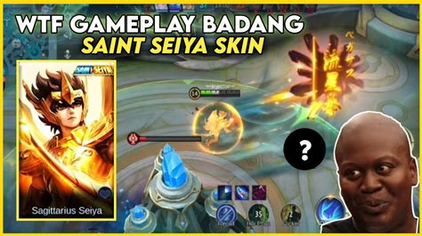 BADANG NEW SKIN SAINT SEIYA GAMEPLAY MobileLegends5v5MOBA YouTube