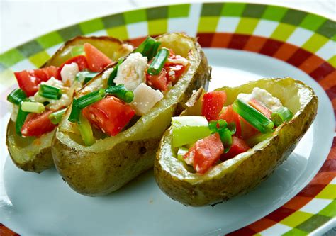 Southwestern Loaded Potato Skin Nachosamerican Kitchen Close Up