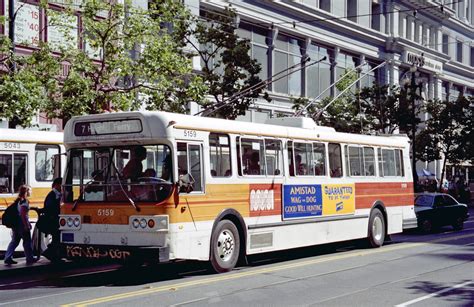 San Francisco Trolleybus Nr Usa Trolleybus Flickr