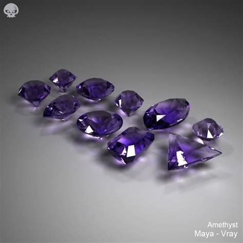 Gem Stones Pack 3d Model Cgtrader