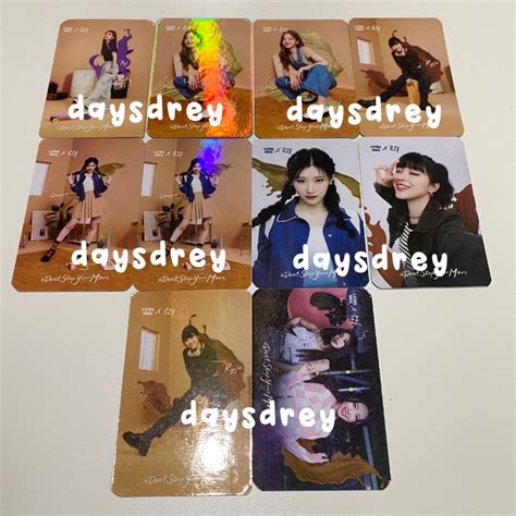 Jual Pc Photocard Itzy Ryujin Chaeryeong Yeji Lia Yuna Selca Selfie