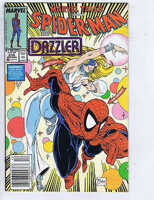 Marvel Tales Starring Spider Man 230 Marvel 1989 Dazzler TODD