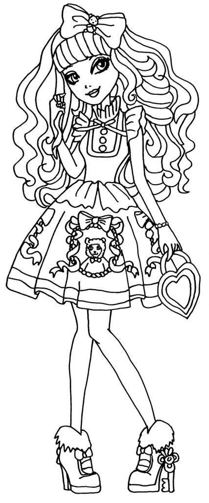 Ever After High Dibujos Para Colorear