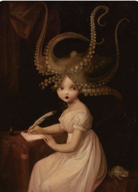 Stephen Mackey Gertrude Barrow Surreal Art Artist Lowbrow Art