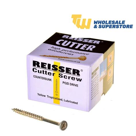 Reisser Screws Cutter Wood Screw 35 X 16 50 Timber High Performance Pozi 200pc Ebay