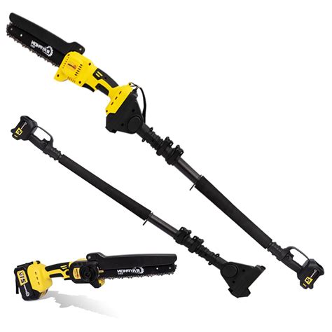 2 In 1 Cordless Pole Saw And Mini Chainsaw 8 Inch Brushless Motor Lightweight Ebay