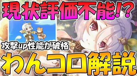 【プリコネr】現状評価が出来ない！？超面白性能で出てきたコッコロレンジャー性能解説【わんコロ】 Youtube