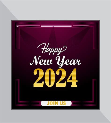 Premium Vector Happy New Year Social Media Post