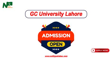 GC University Lahore Admissions 2024 For FA FSc ICS ICOM Notify Pakistan