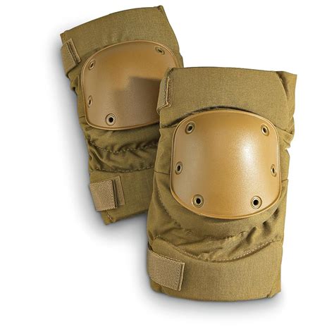 New Us Military Issue Tactical Knee Pad Set Coyote 162886 Tactical Gear At Sportsmans Guide