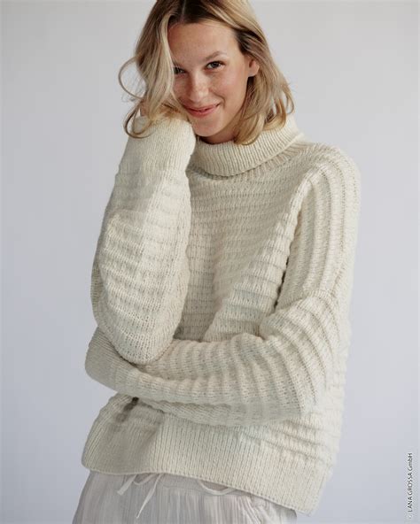 Rollkragenpullover Aus Alta Moda Alpaca In Rohwei Woolplace