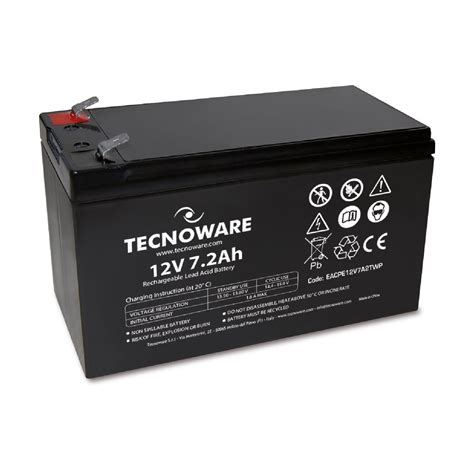 Tecnoware Power Systems Store Batterie au plomb étanche 12 V Capacité 7