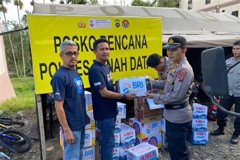 Bri Peduli Salurkan Bantuan Tanggap Bencana Warga Terdampak Banjir Di