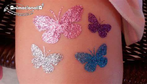 Tatuajes De Purpurina Tattoo Glitter Animacionalia M Laga