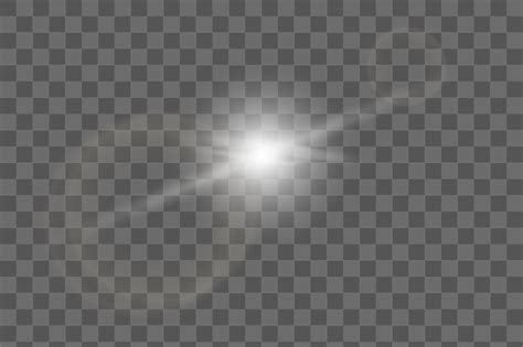 White Lens Flare Hd