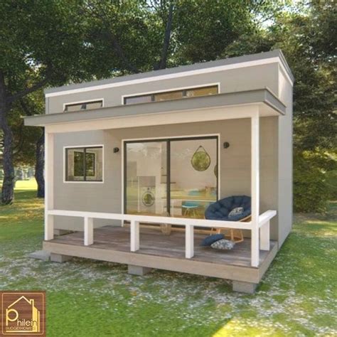 Sqm Tiny House Plan With Porch And Loft Basic Floor Plan With