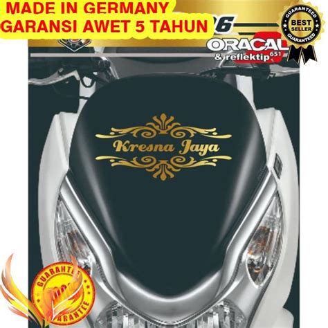 35 Ide Stiker Nama Buat Di Motor Aneka Stiker Keren