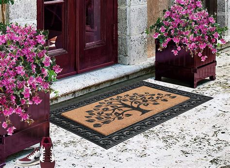 Buy A1 Home Collections Llc A1home200110 Black Heavy Duty Doormat 30x48