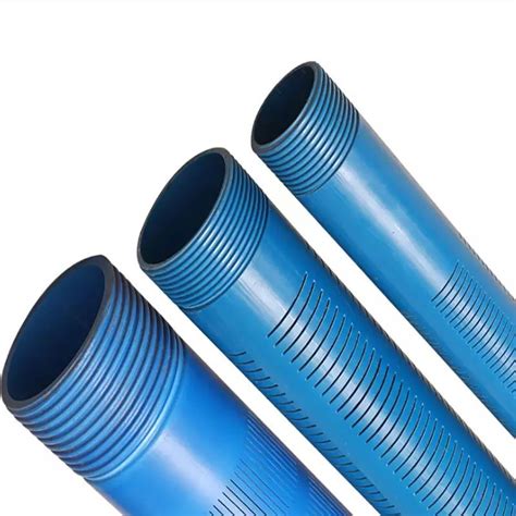 2022most Popular White Blue Color PVC Casing Pipe For Drilling China