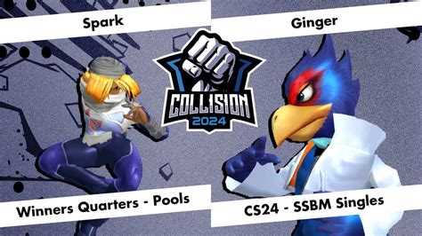 Collision Spark Sheik Vs Ginger Falco Melee Singles Pools