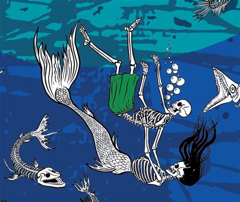 Killer Mermaids Bathing Collection Raise The Bones