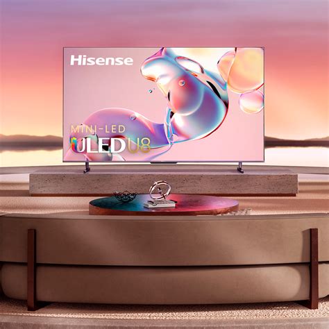 Hisense Class U Series Mini Led Qled K Uhd Smart Google Tv